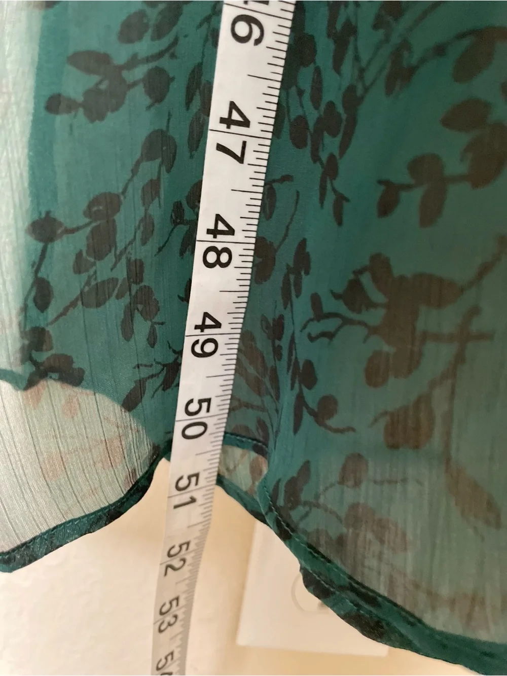 Abercrombie & Fitch Women's Black/Green Maxi Dress- Whimsy Goth